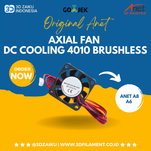 Original Anet A8 A6 Axial Fan DC Cooling 4010 Brushless